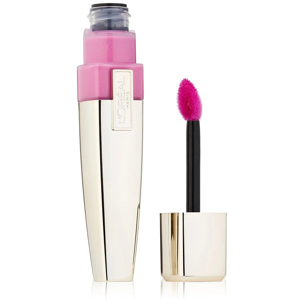 L'Oreal Paris Colour Caresse Wet Shine Lip Stain 191 Stubborn Plum 0.2 fl oz